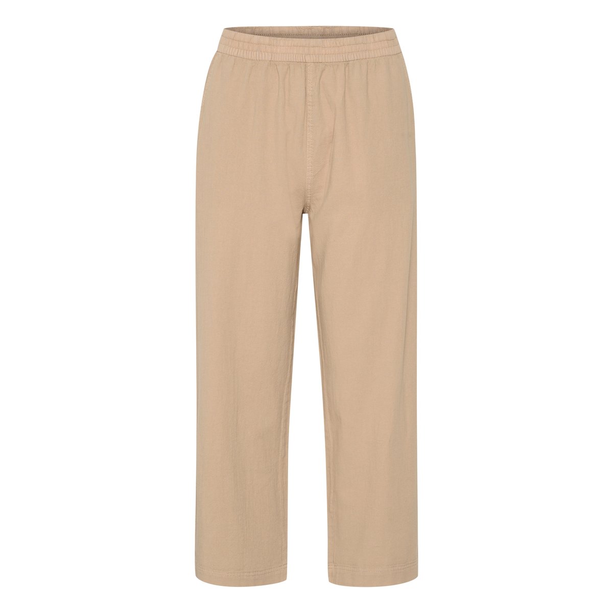Pantalon casual beige classic sand, KAFFE