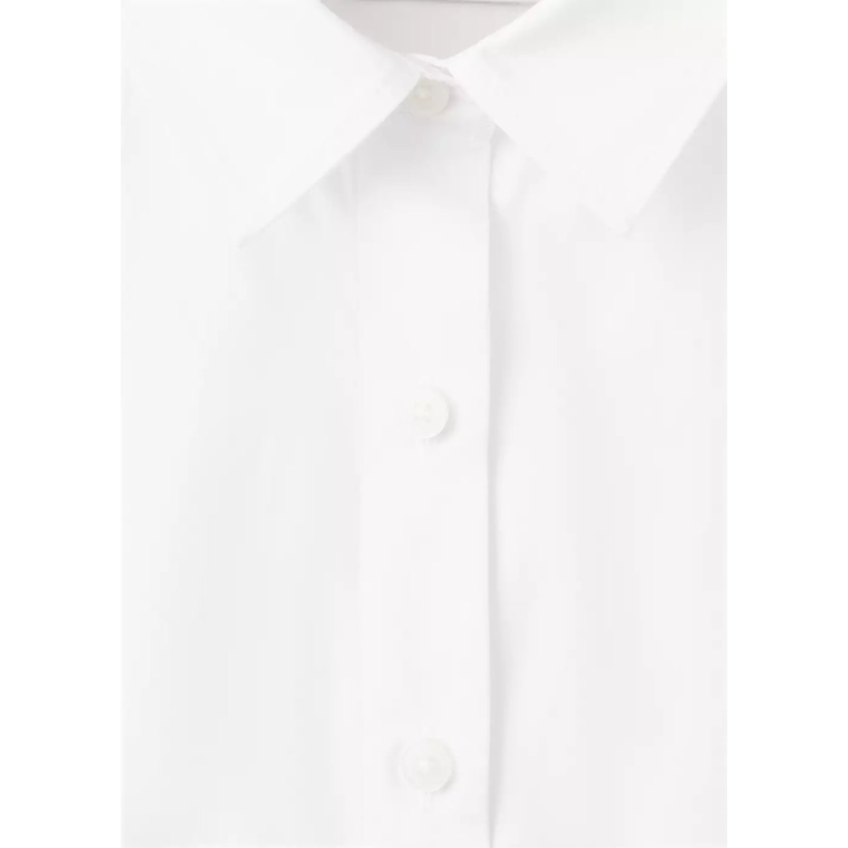 Chemise coton col classique blanc, MANGO KIDS