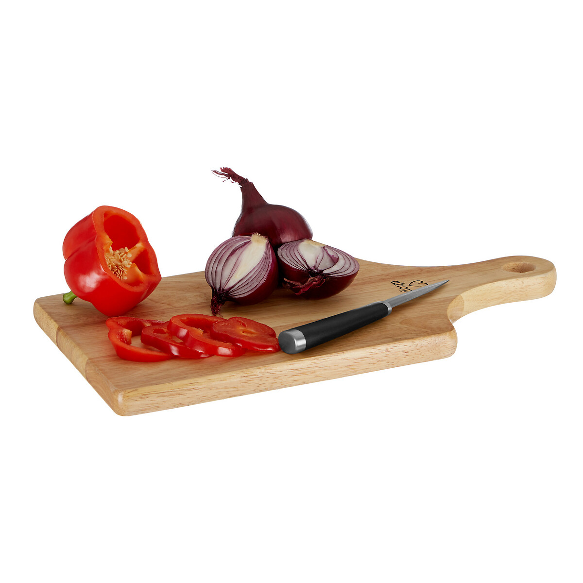 40cm Paddle Chopping Board brown, SO'HOME