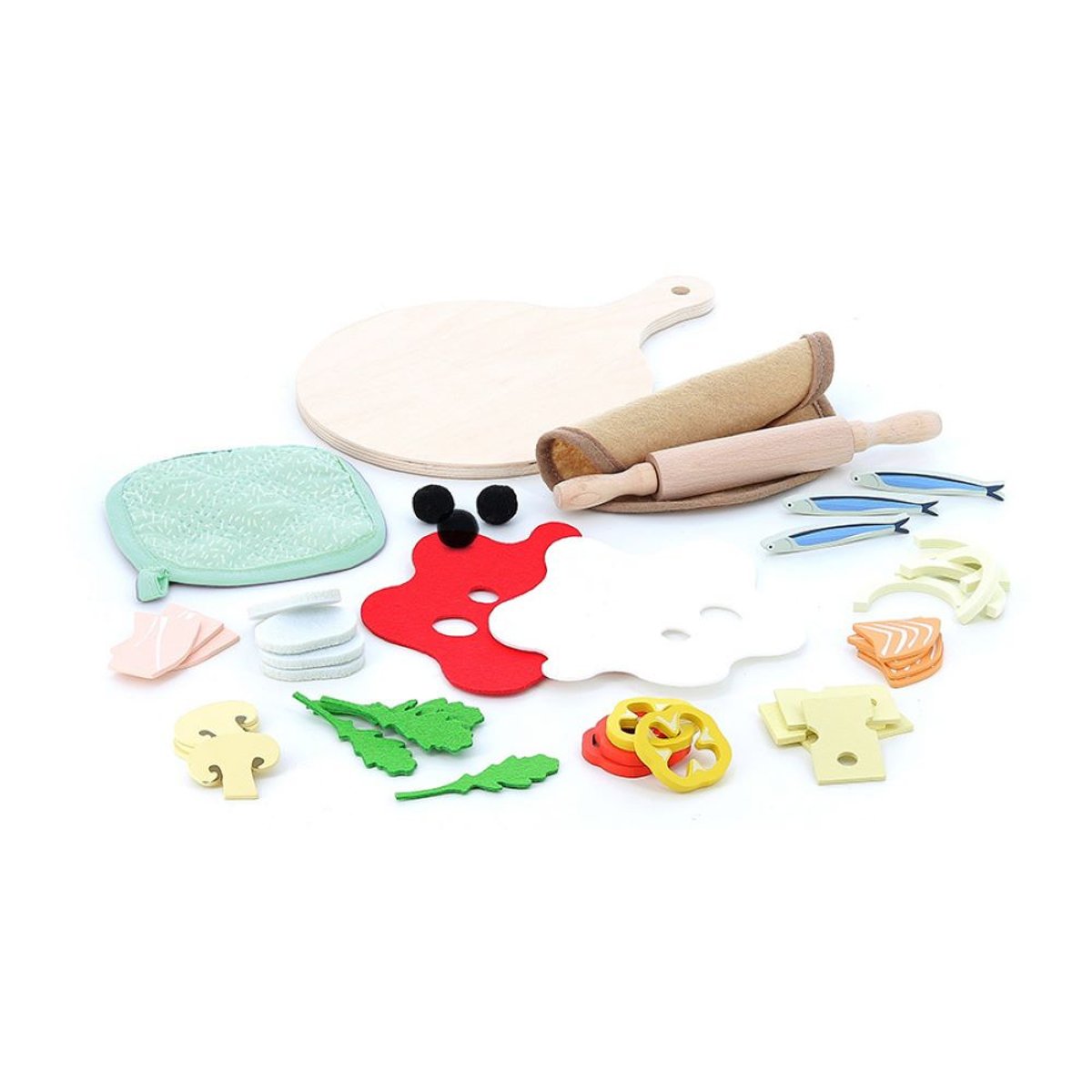 Atelier pizza della Mamma beige, VILAC