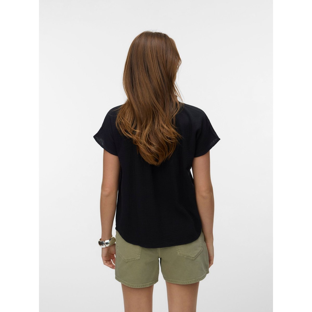 Top noire - black, VERO MODA