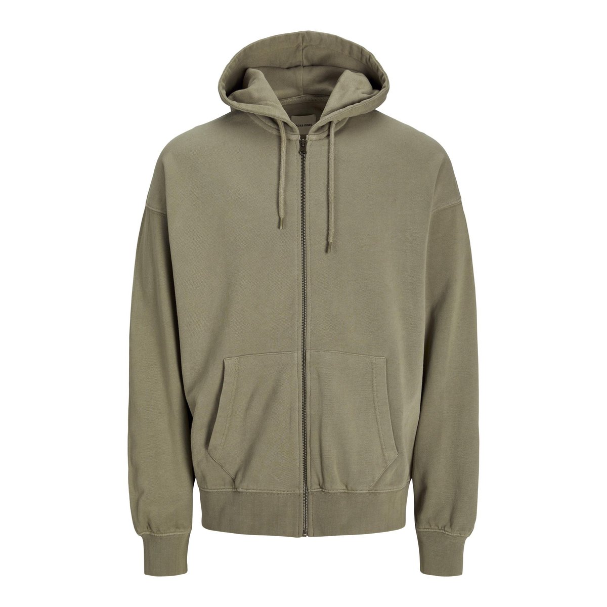 Sweat À Capuche Zippé silver sage, JACK & JONES