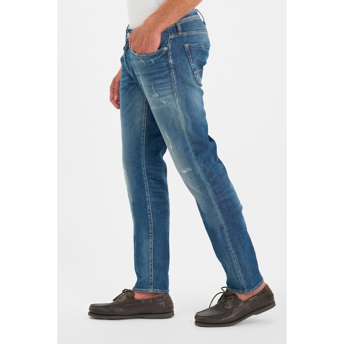 Jeans droite 800/12, longueur 34 blue, LE TEMPS DES CERISES