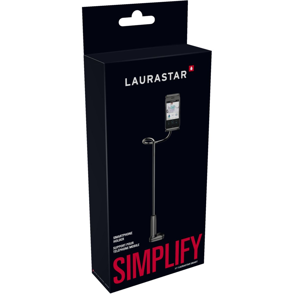 Support téléphone pour mobile couleur unique, LAURASTAR