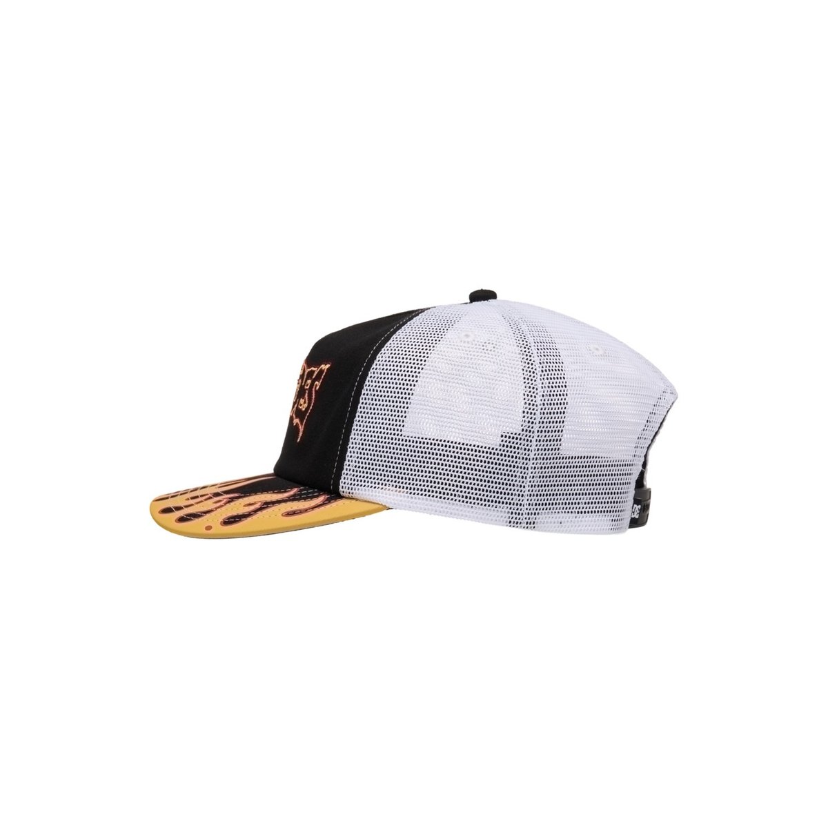 Casquette snapback BURNING BRIM. noir black, DC SHOES