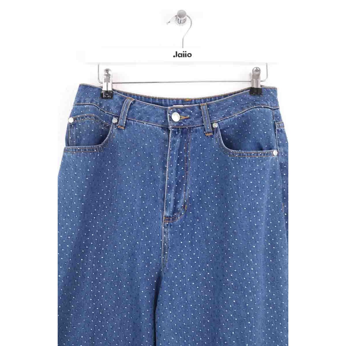 Jean large - Très Bon État bleu, SANDRO