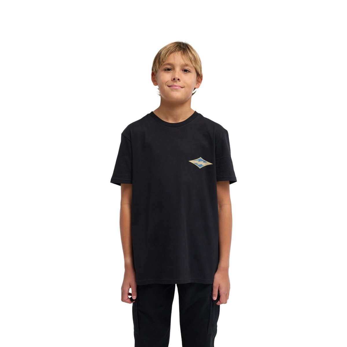 T shirt manches courtes CRAYON WAVE noir black, BILLABONG