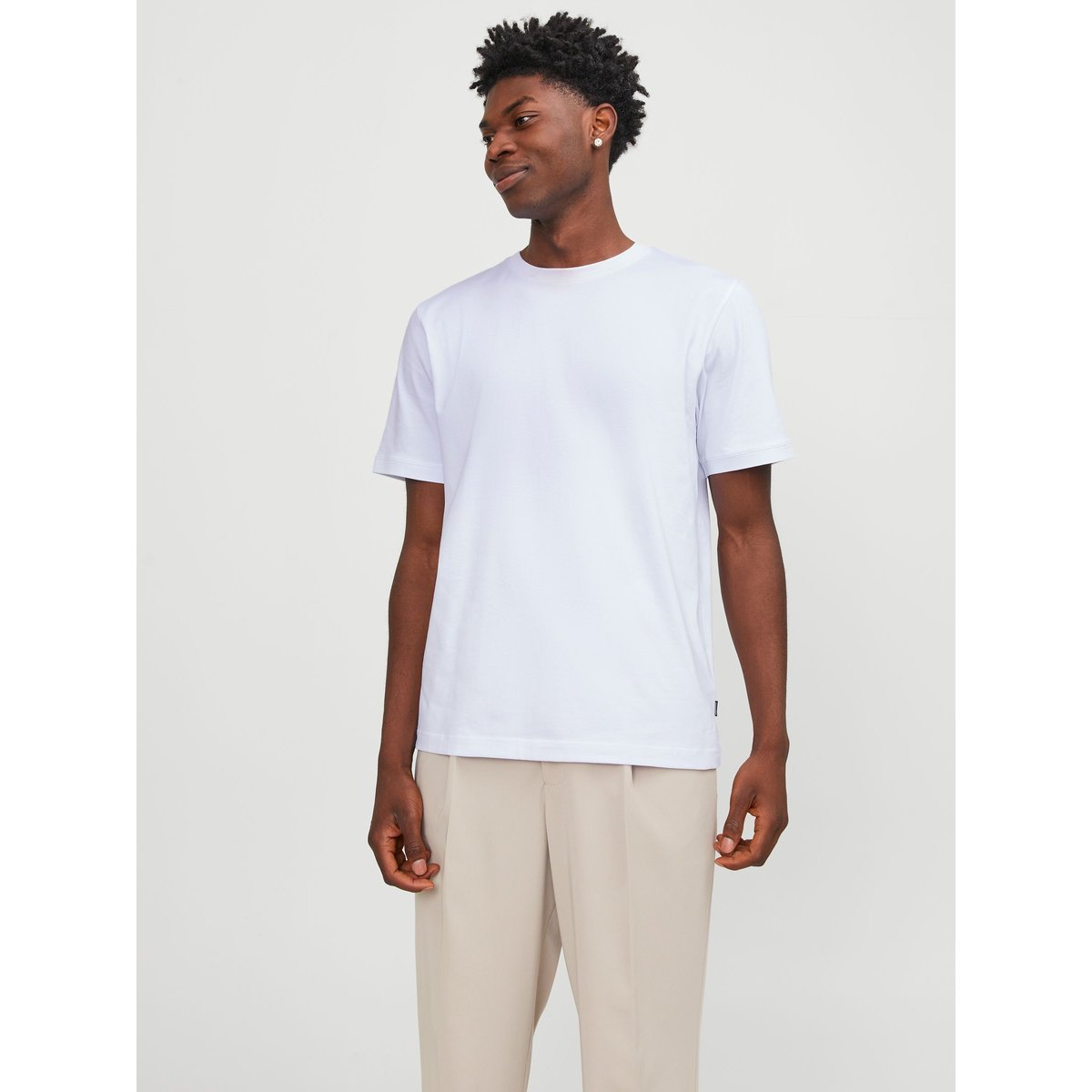 T-Shirt white, JACK & JONES