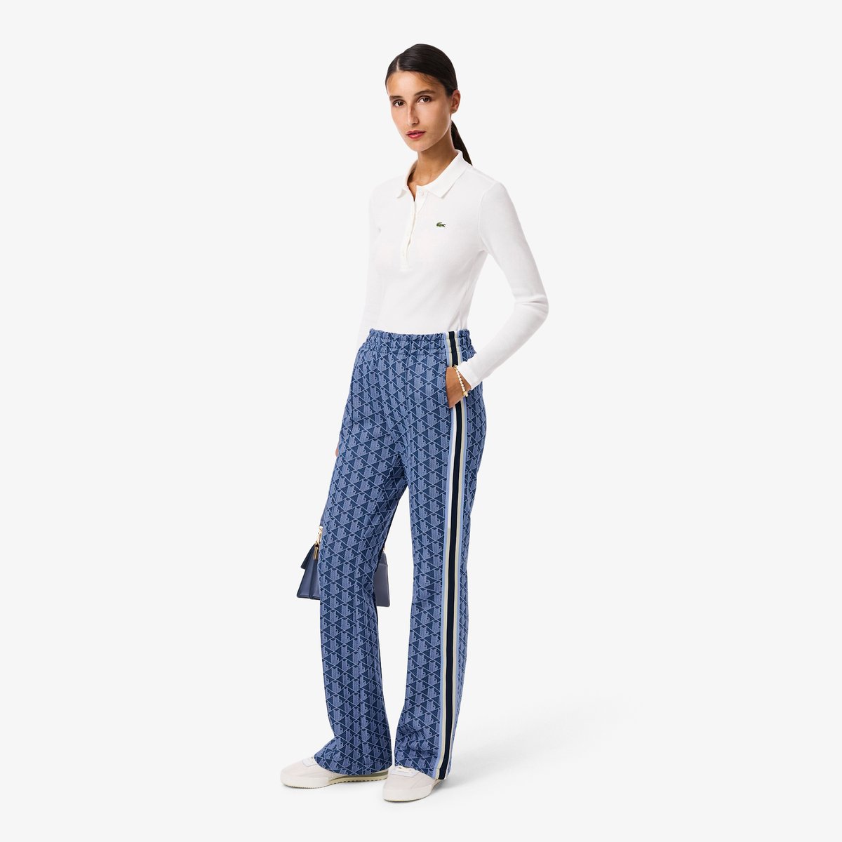 Pantalon de survêtement bleu-ait, LACOSTE