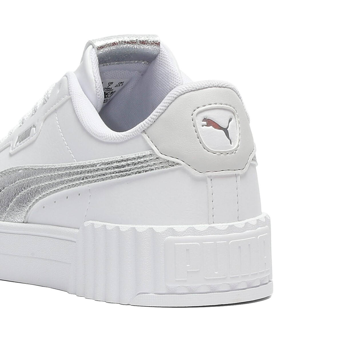Sneakers Carina 3.0 Metallic Whisper bianco/argento, PUMA
