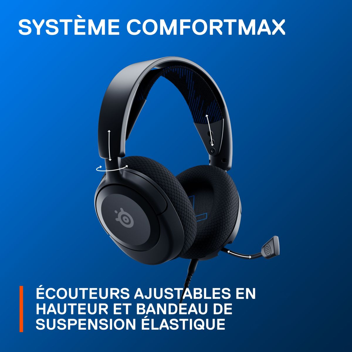 Casque gamer Arctis Nova 1 P noir, STEELSERIES