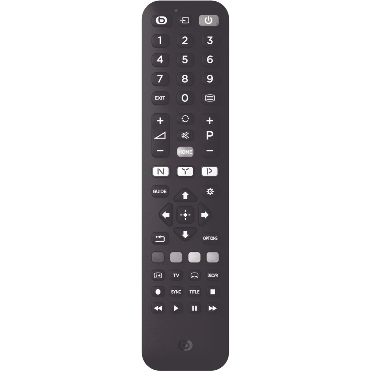 Télécommande pour TV Sony couleur unique, ESSENTIEL B