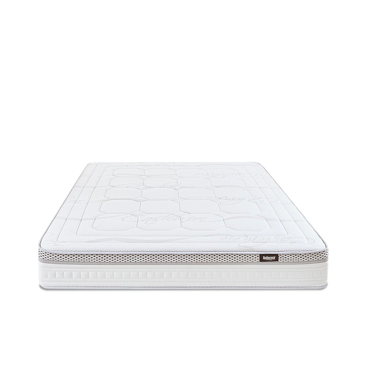 Matelas Hybride 28 cm CONCORDE II - 90x190 cm blanc, BELLECOUR