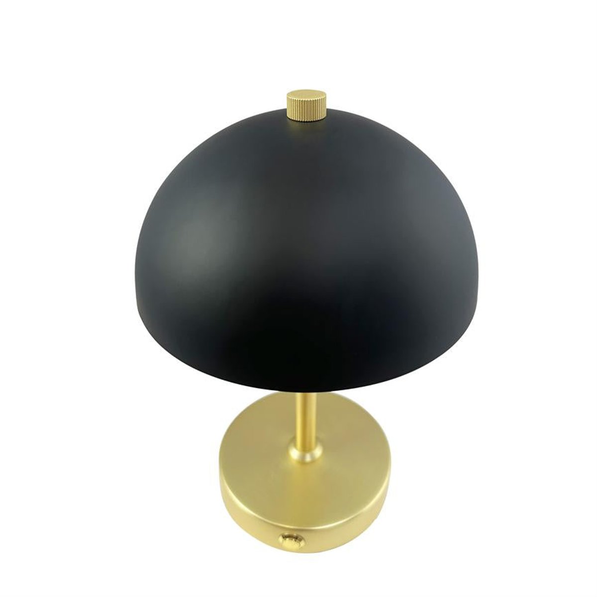 Lampe à poser LED Malmö noir, laiton, DYBERG LARSEN