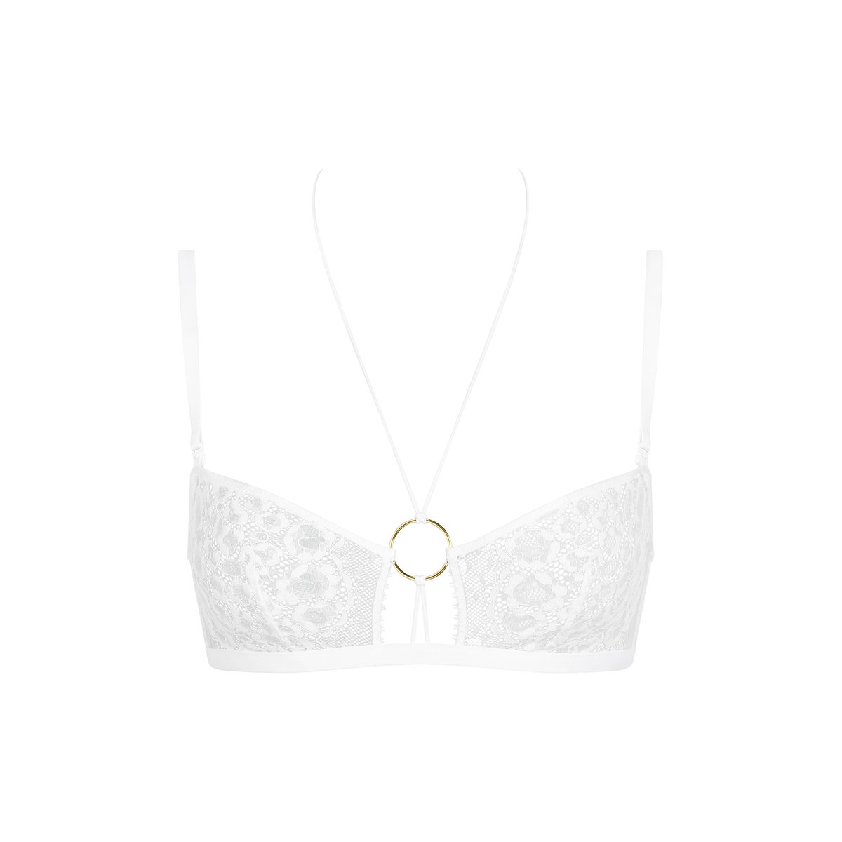 Soutien-gorge Brassiere Illusion Fauve noir, AUBADE
