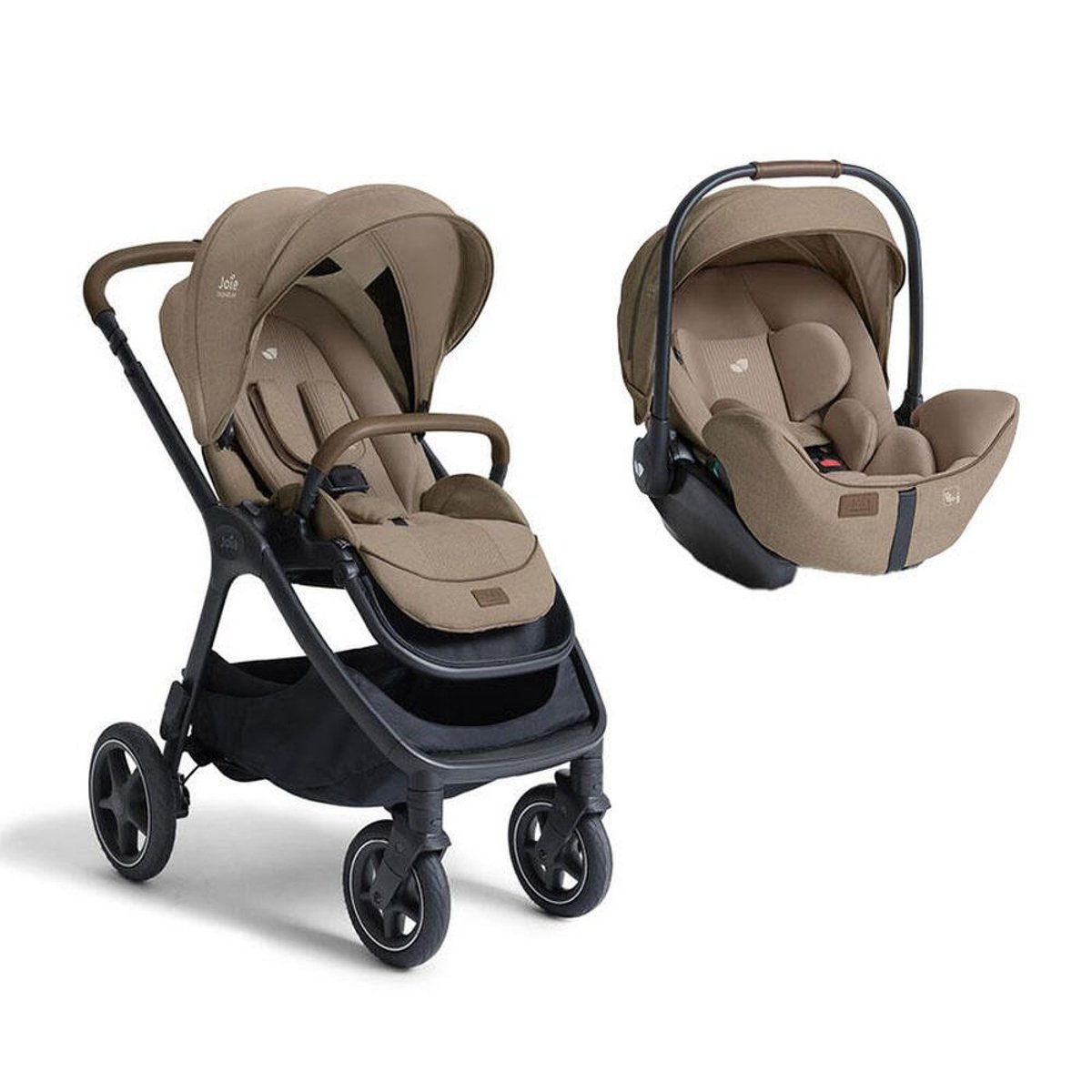 Pack duo Finiti + siège auto i-Level Pro beige, JOIE