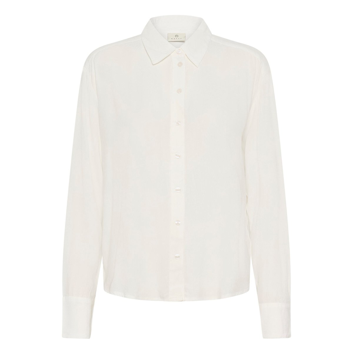 Chemise à manches longues blanc chalk, KAFFE