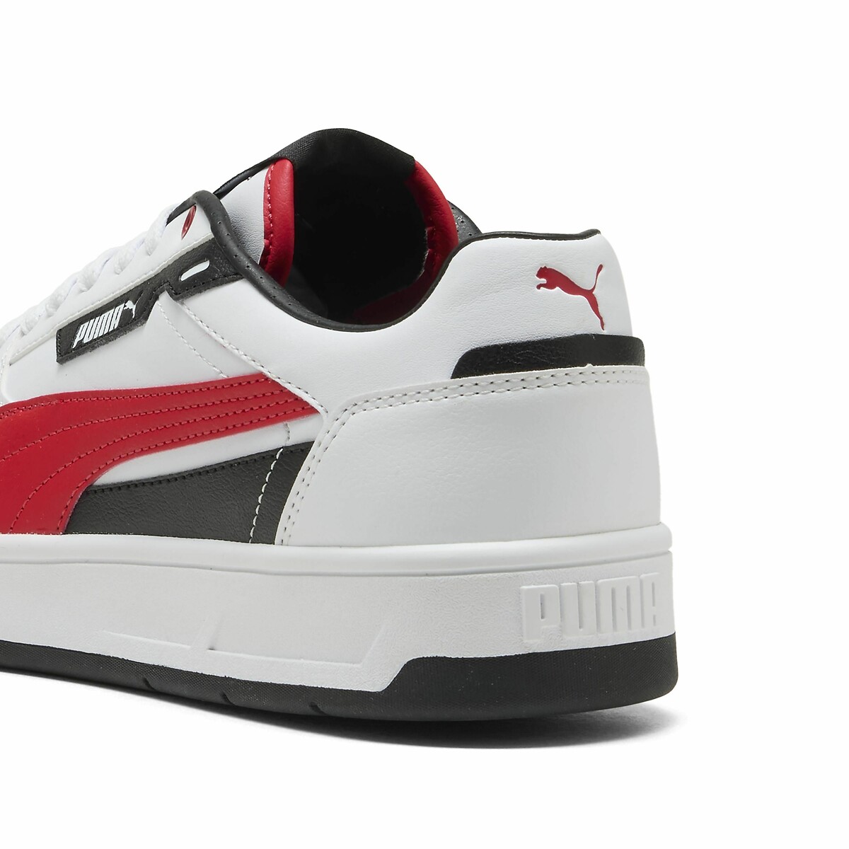 Baskets Court Classic Street blanc/rouge/noir, PUMA