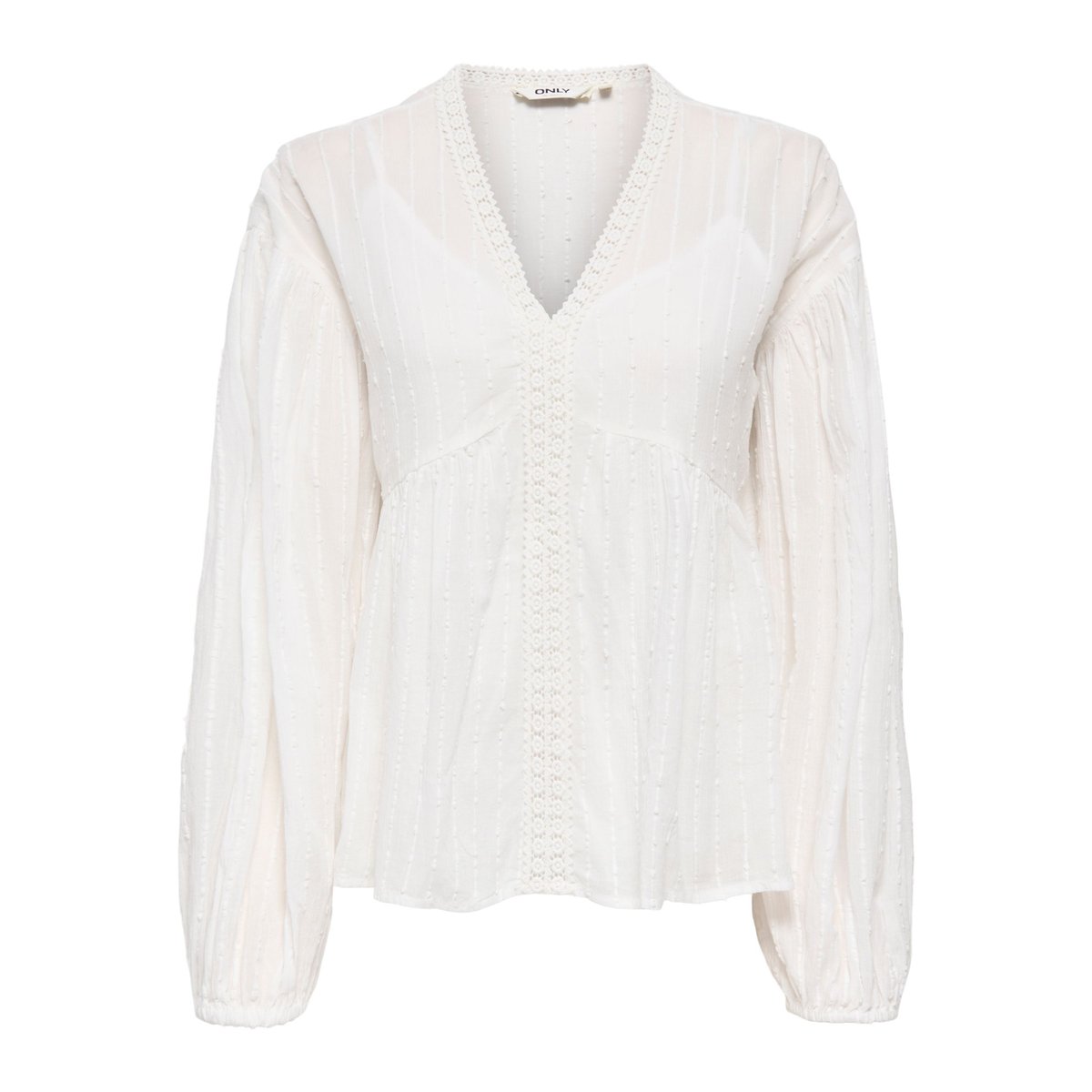 Blouse cloud dancer, ONLY