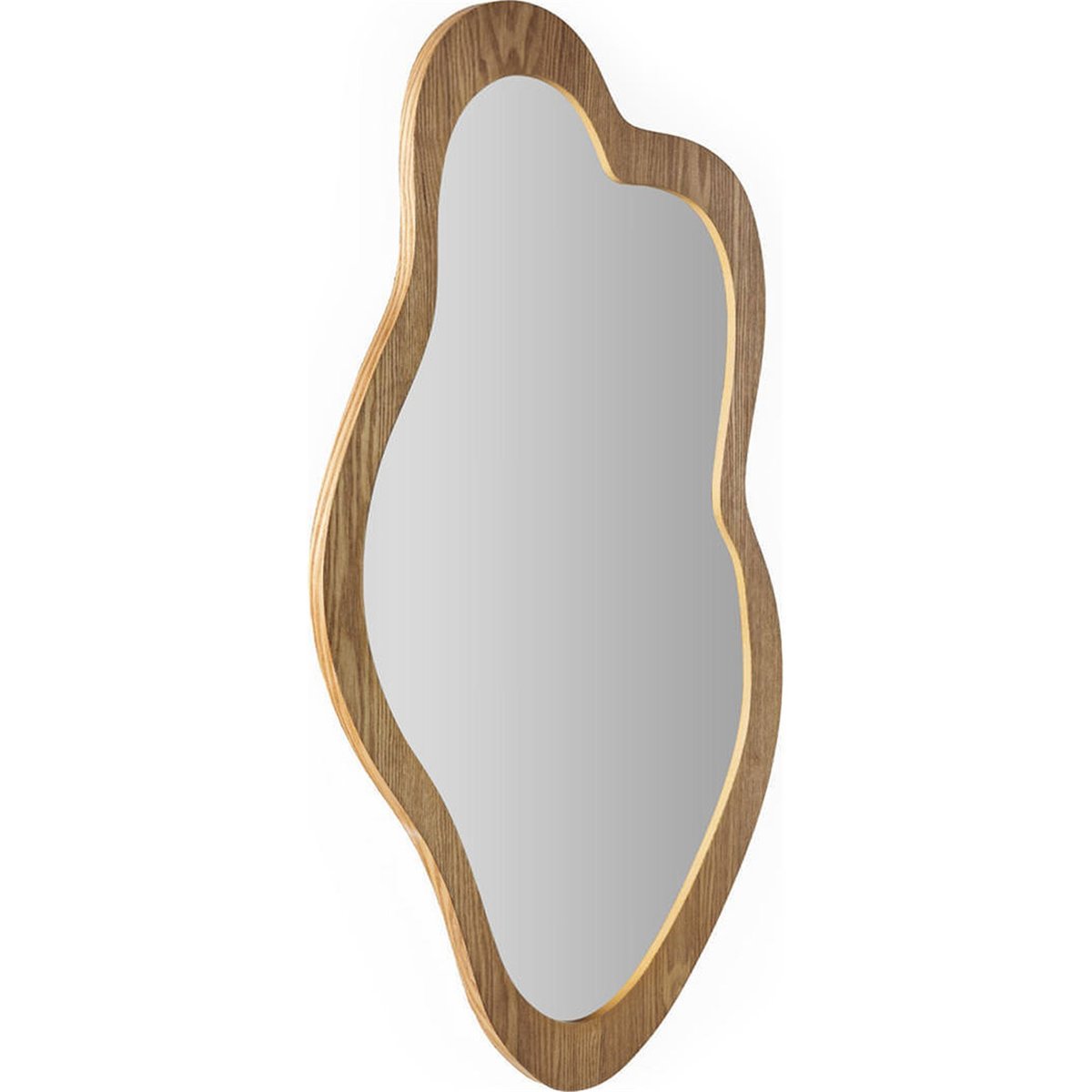 Miroir organique en bois d'épicéa naturel, RECOLLECTION
