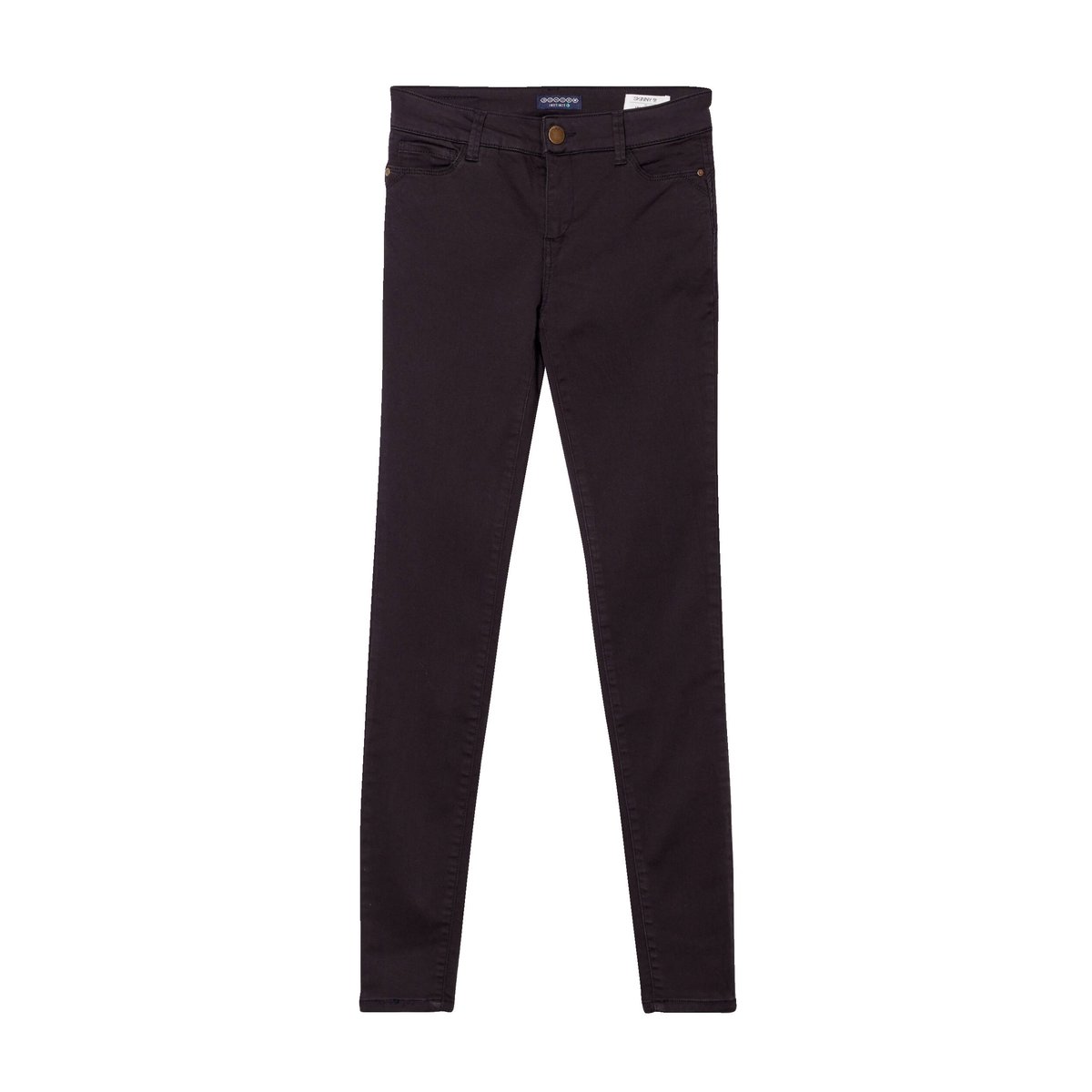 Pantalon Audrey - skinny push up gris foncé, BONOBO