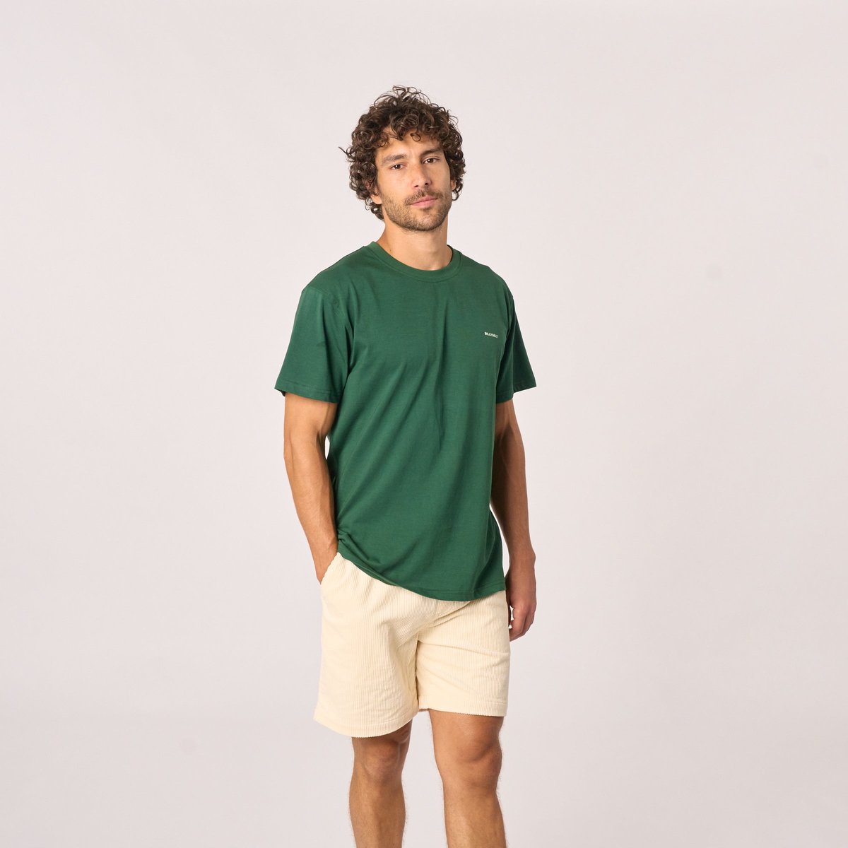 T-shirt en coton biologique BILLY vert, BILLYBELT