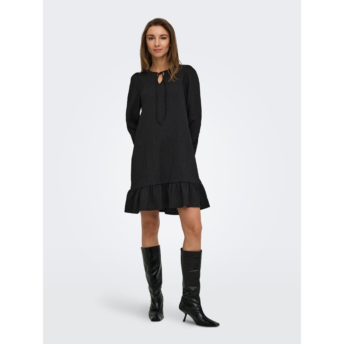 Robe noire - black, ONLY