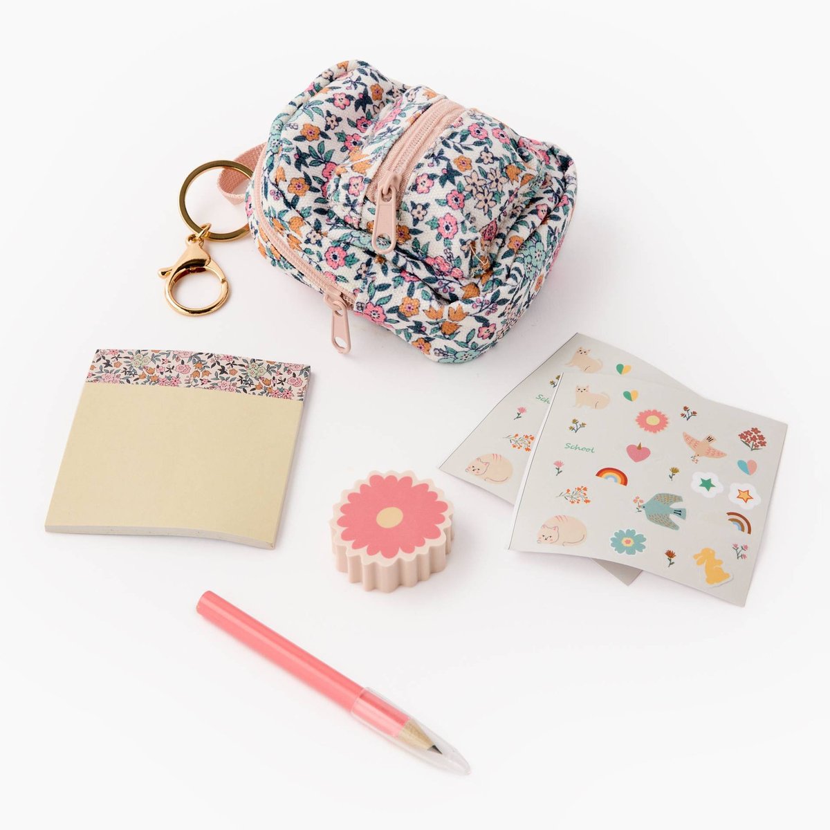 Mini sac à dos avec accessoires amaretti, MONOPRIX