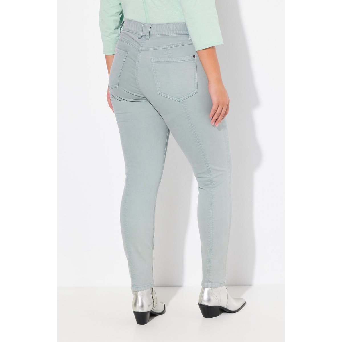Jean Sarah 5 poches vert mousse clair, ULLA POPKEN
