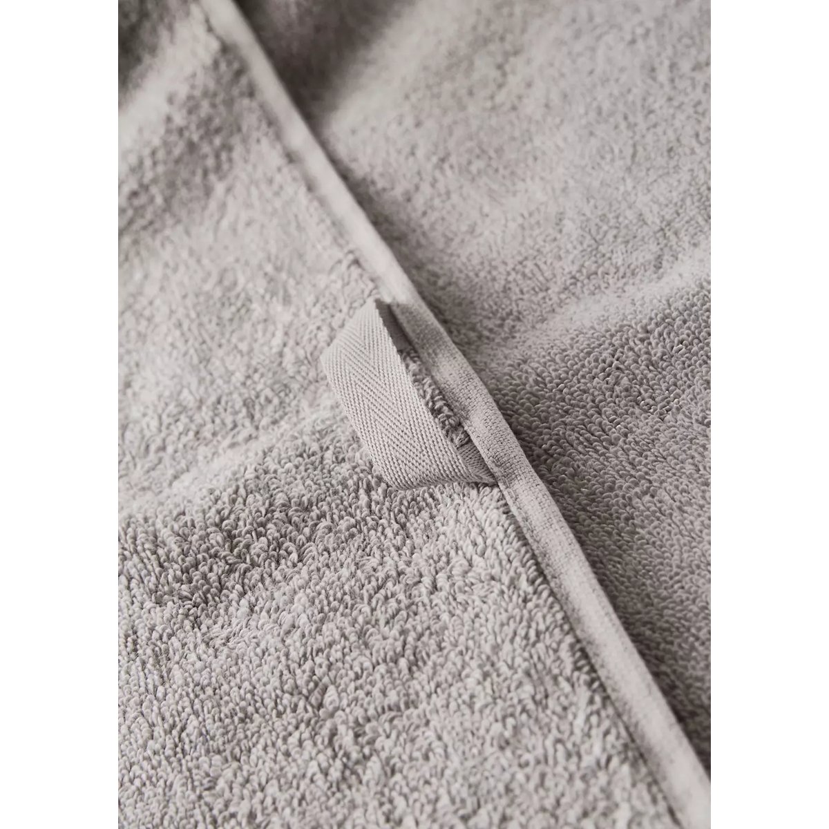Drap bain 100 % coton gris, MANGO HOME
