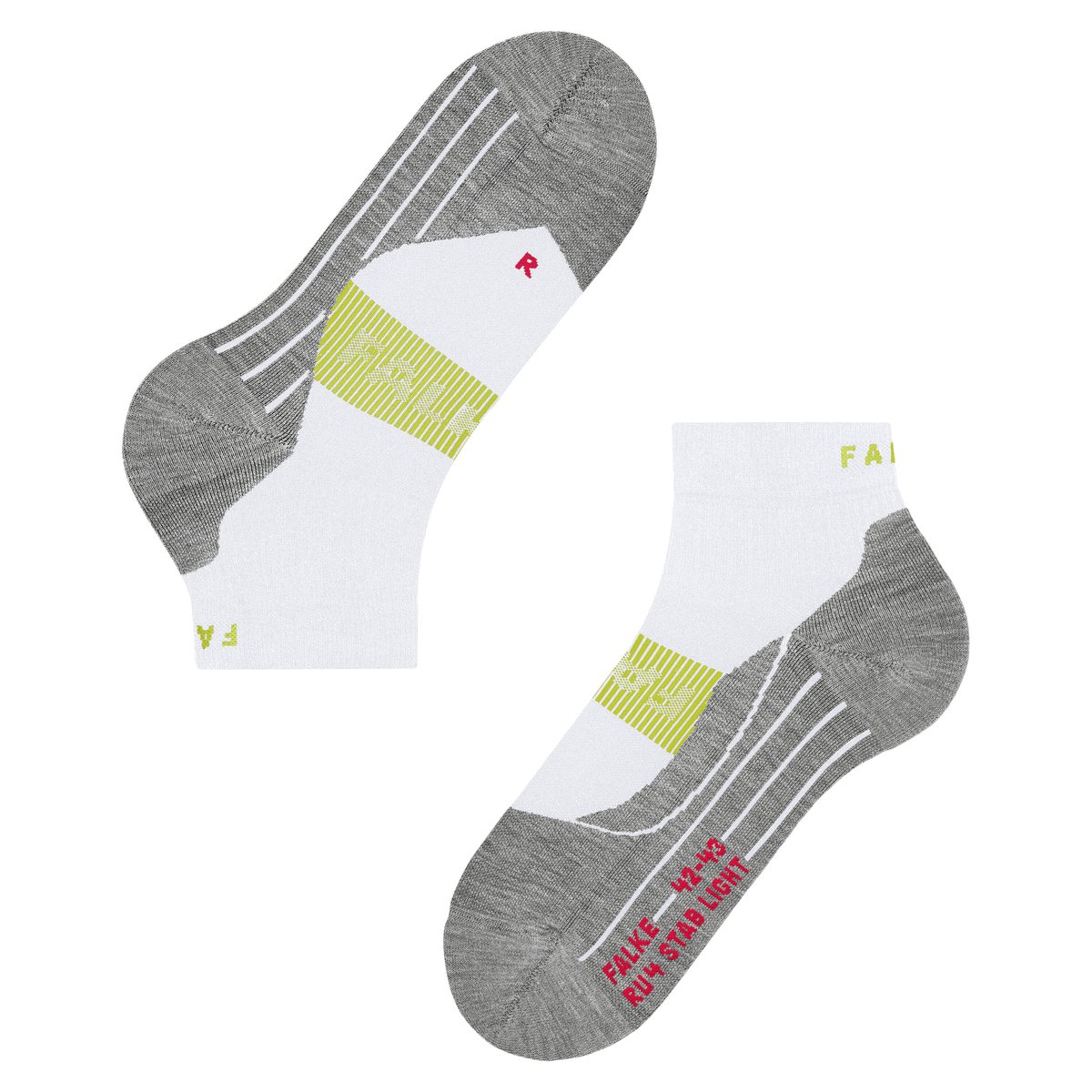 Chaussettes courtes RU4 Endurance Cool Short white (2007), FALKE