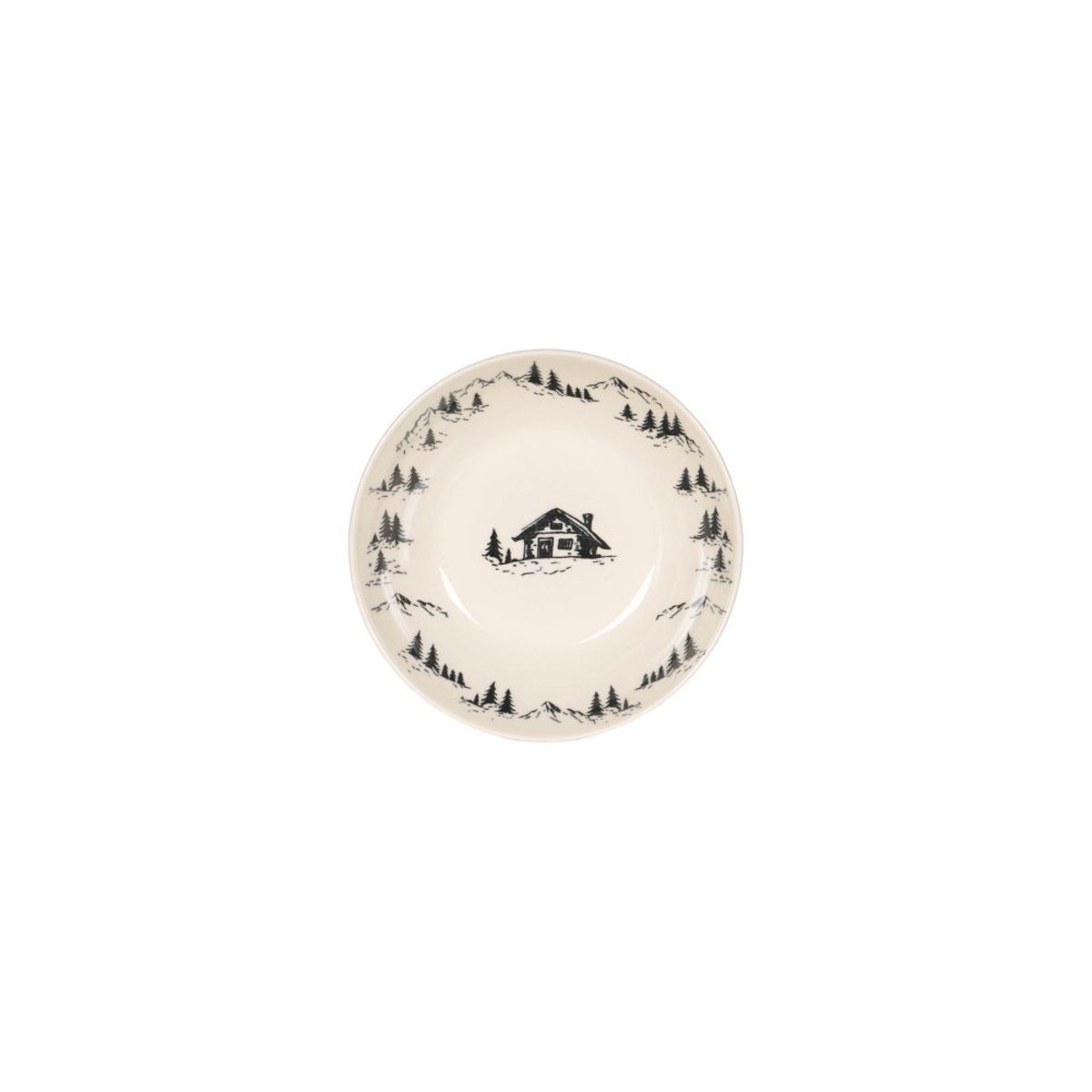 Coupelle Alpages 17 cm (lot de 3) noir, TABLE PASSION