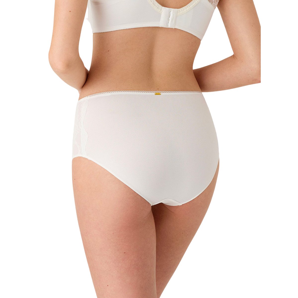 Culotte slip taille haute RENATTA MARIAGE ivoire, SELMARK