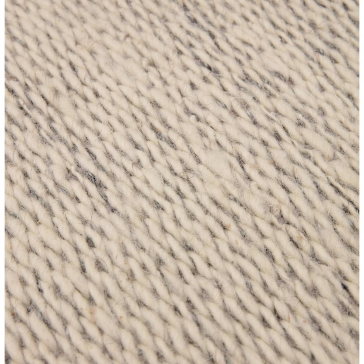 Tapis de salon moderne pure laine MALI gris, NOVATREND