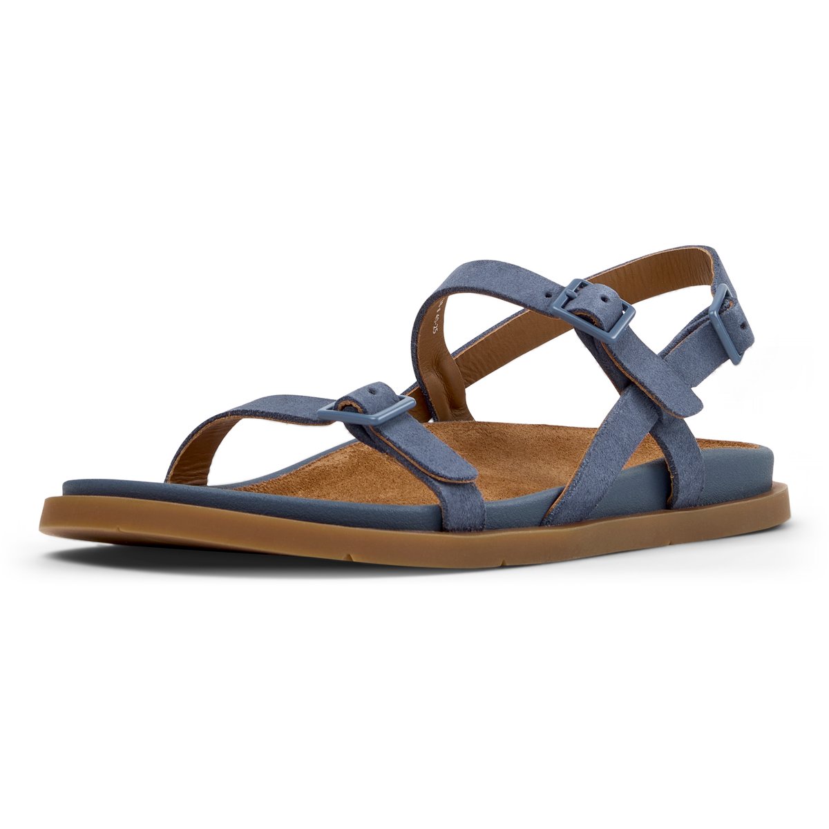 Sandales Cuir LLUC SANDAL bleu pastel, CAMPER
