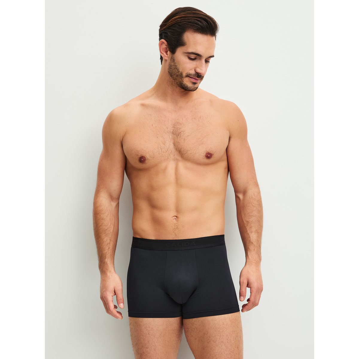 Boxer brief Polyamide MICRO STRETCH noir, CALIDA