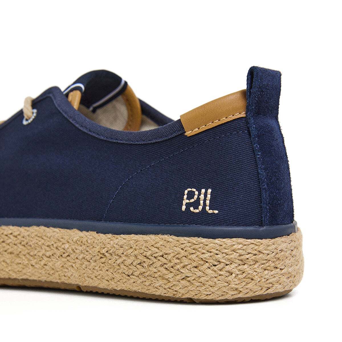 Baskets Bluchers Avec Détails En Jute marine, PEPE JEANS