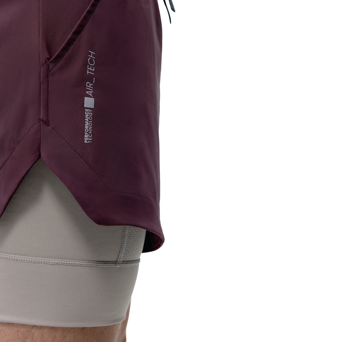 Short sport Homme Training Running MASHU bordeaux, BORN