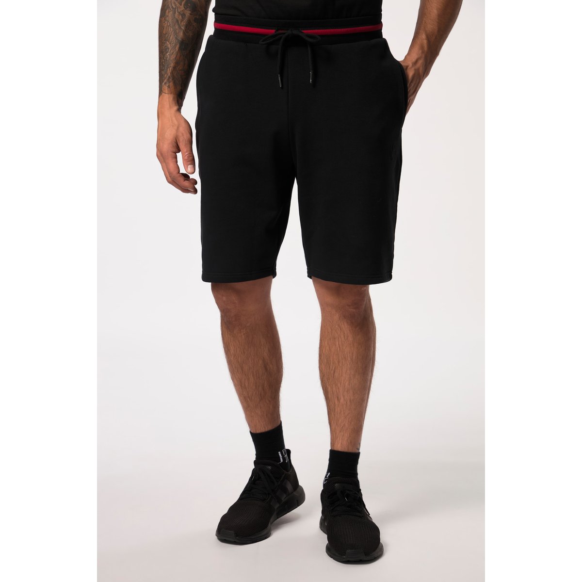 Bermuda de football en molleton noir, JP1880
