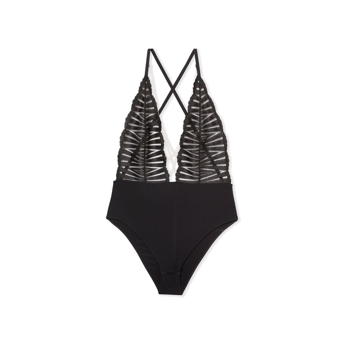 ETAM SANS ARMATURE EXQUISE H26 - BODY noir, ETAM