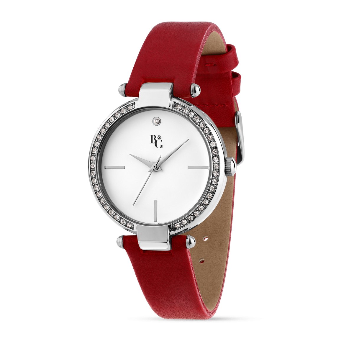 Montre LUMINOSA blanc, mat, B&G