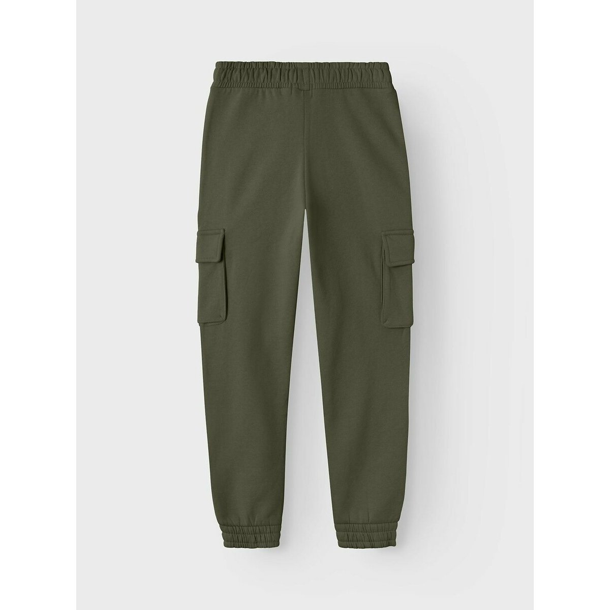 Pantaloni da jogging forma cargo verde oliva, NAME IT