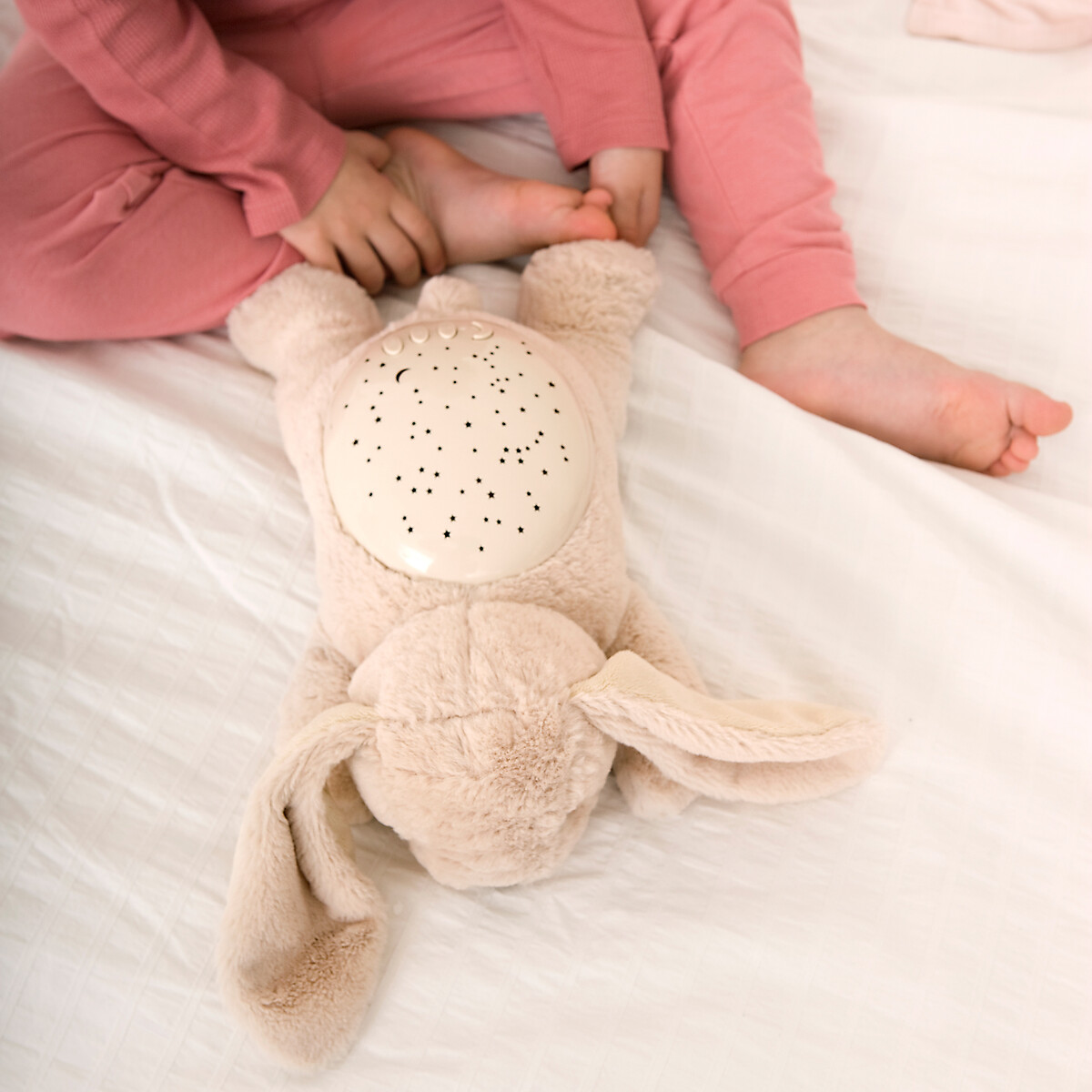Veilleuse projecteur twilight buddies lapin beige, CLOUD B