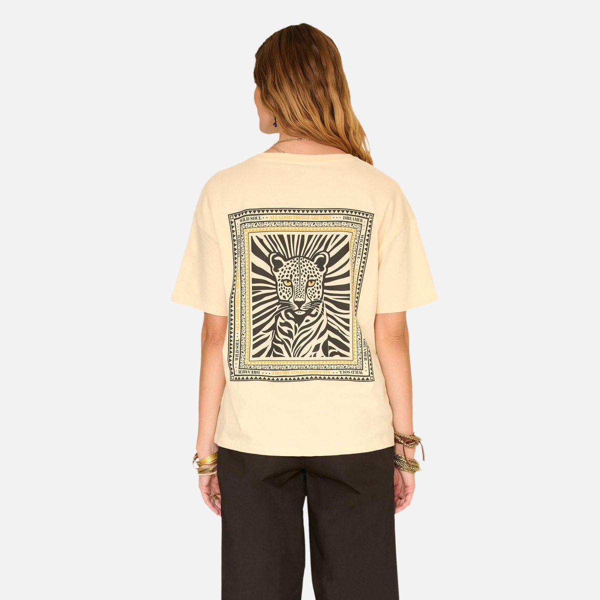 Tee shirt TIGROU 26s naturel, MKT STUDIO