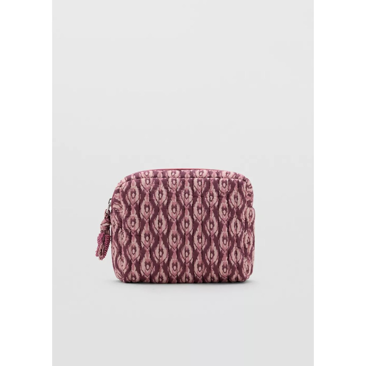 Trousse de toilette imprimée en coton rose, MANGO TEEN