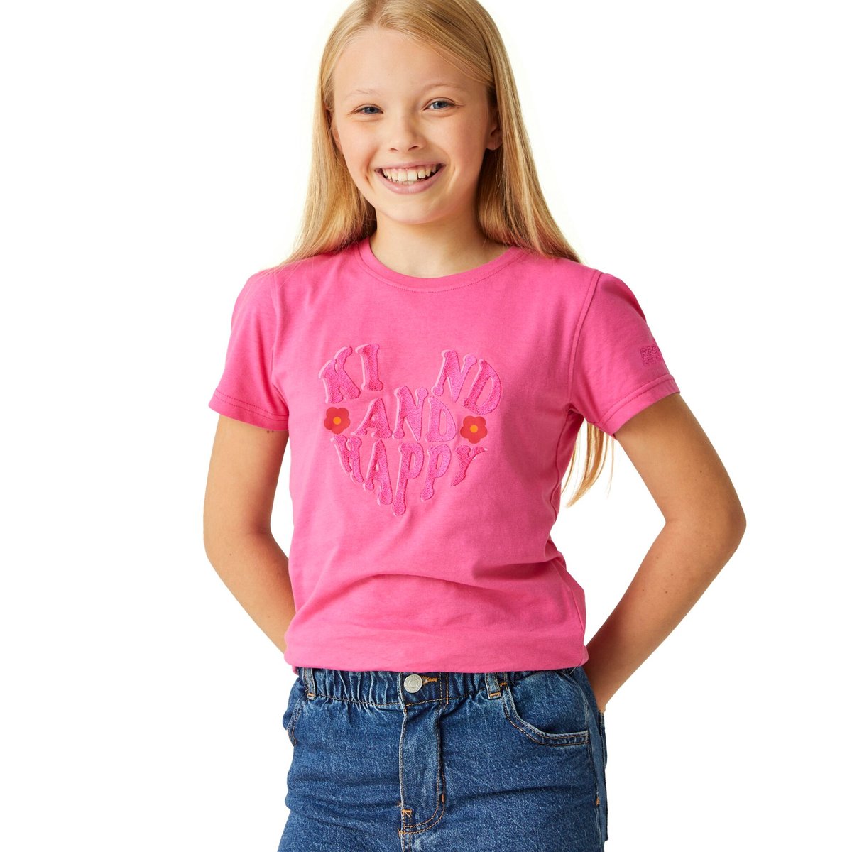 T-shirt BOSLEY flamant rose, REGATTA