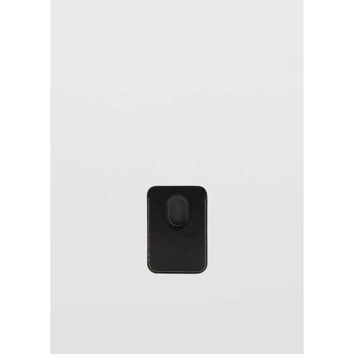 Porte-cartes de téléphone portable imprimé logo marron, MANGO