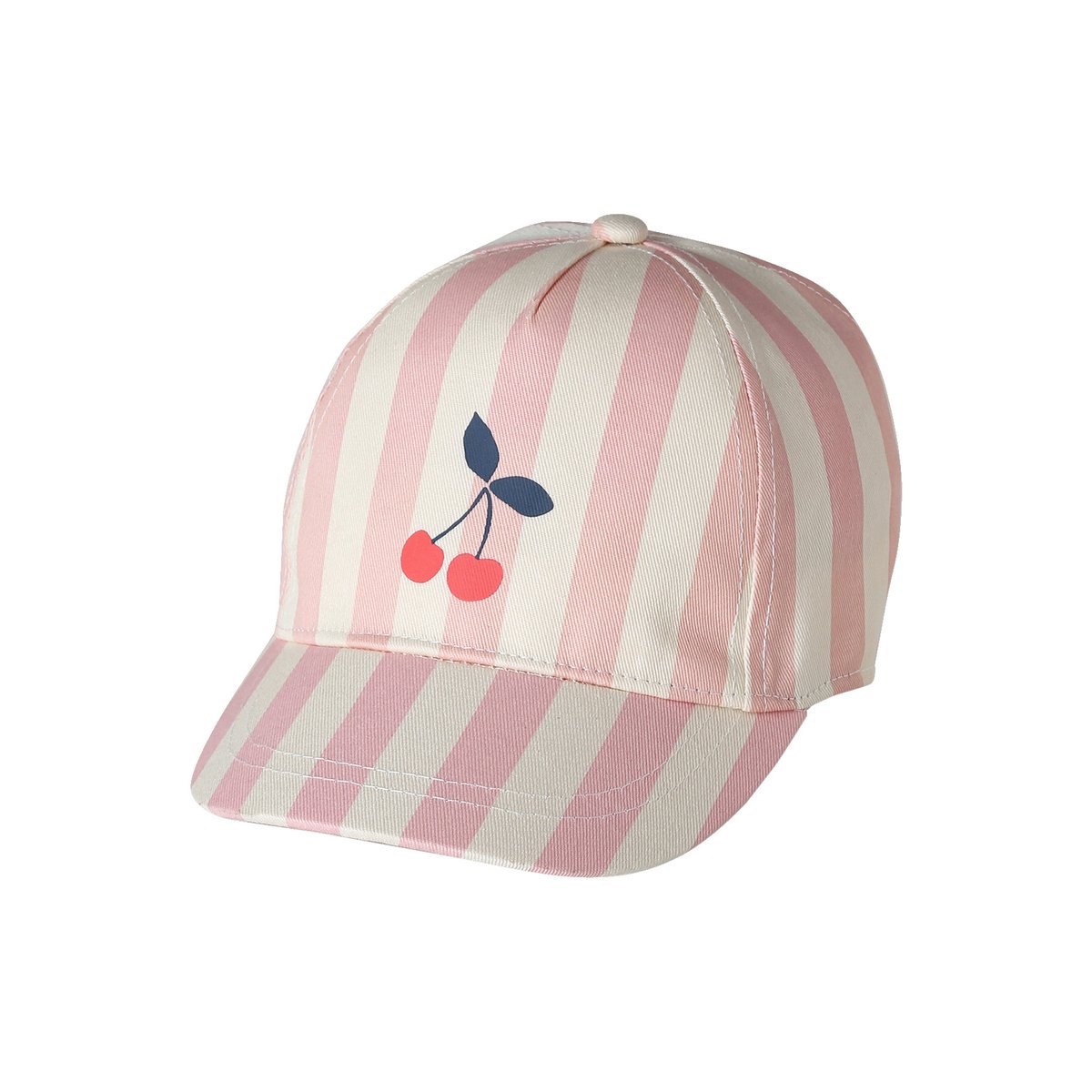 Casquette bébé rayé rose, VERTBAUDET