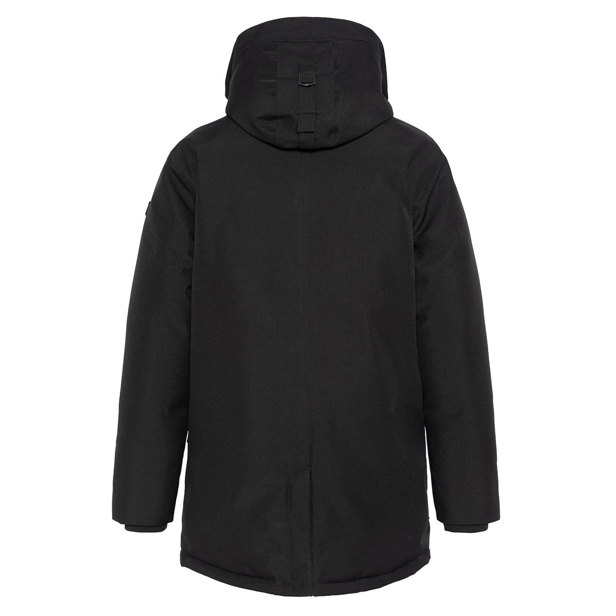 Parka noire à capuche noir, SCHOTT