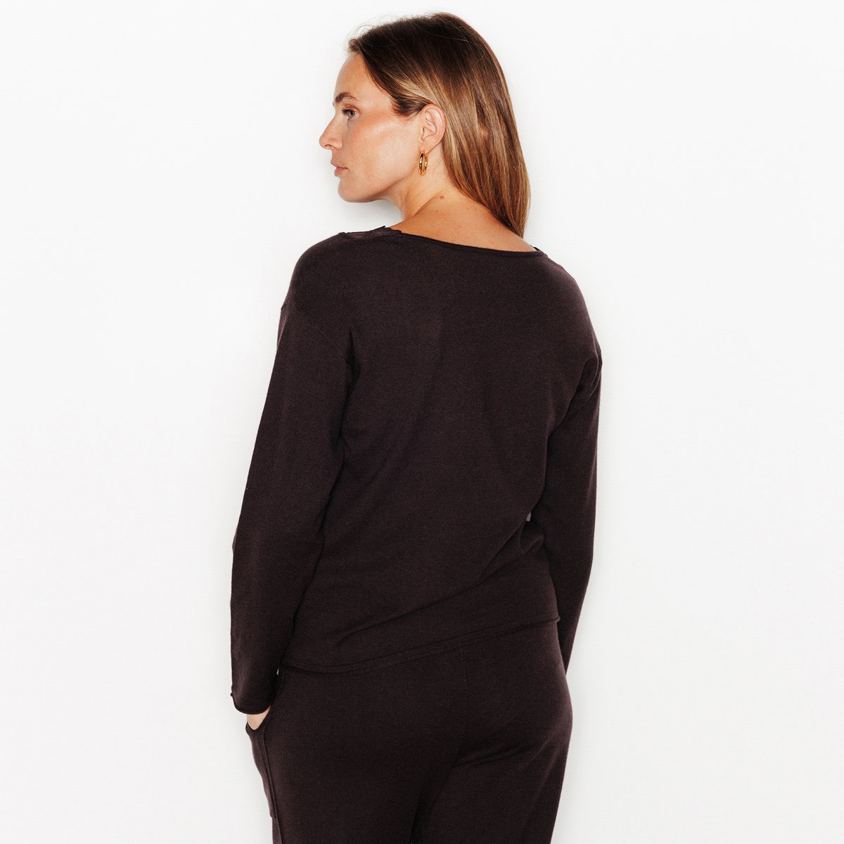 Sweat JOLIANE marron, ROUGEGORGE LINGERIE